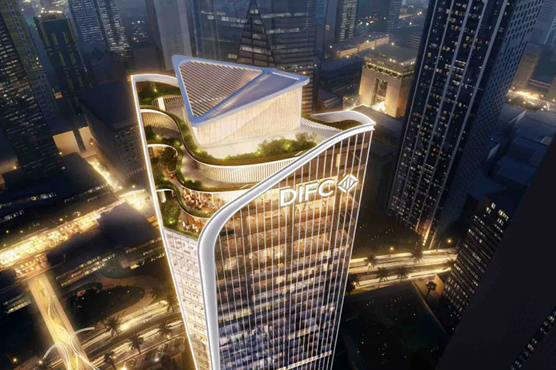 Aedas新作 | 迪拜門戶大道全新地標，DIFC Immersive大廈
